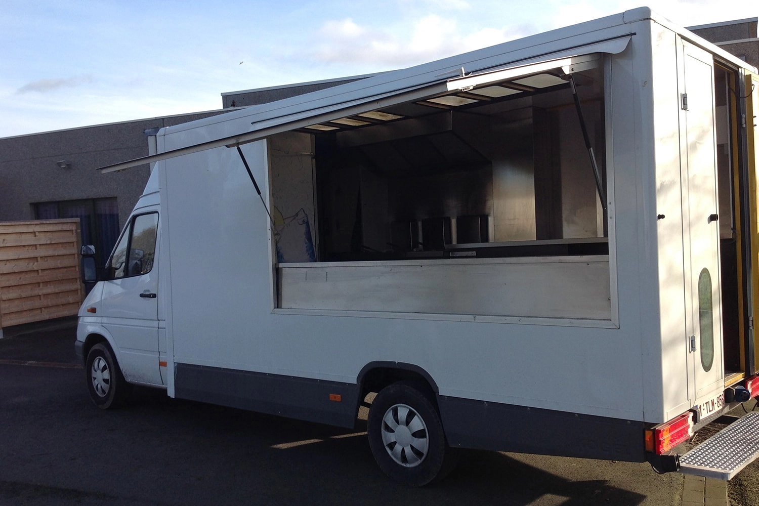 De frietmobiel van Frietmeester